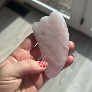 Rose Quartz Gua Sha Stone